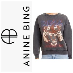 Anine Bing Tiger Sweatshirt
